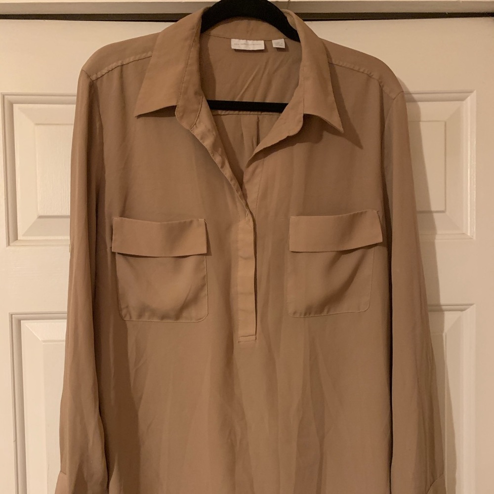Tan Blouse